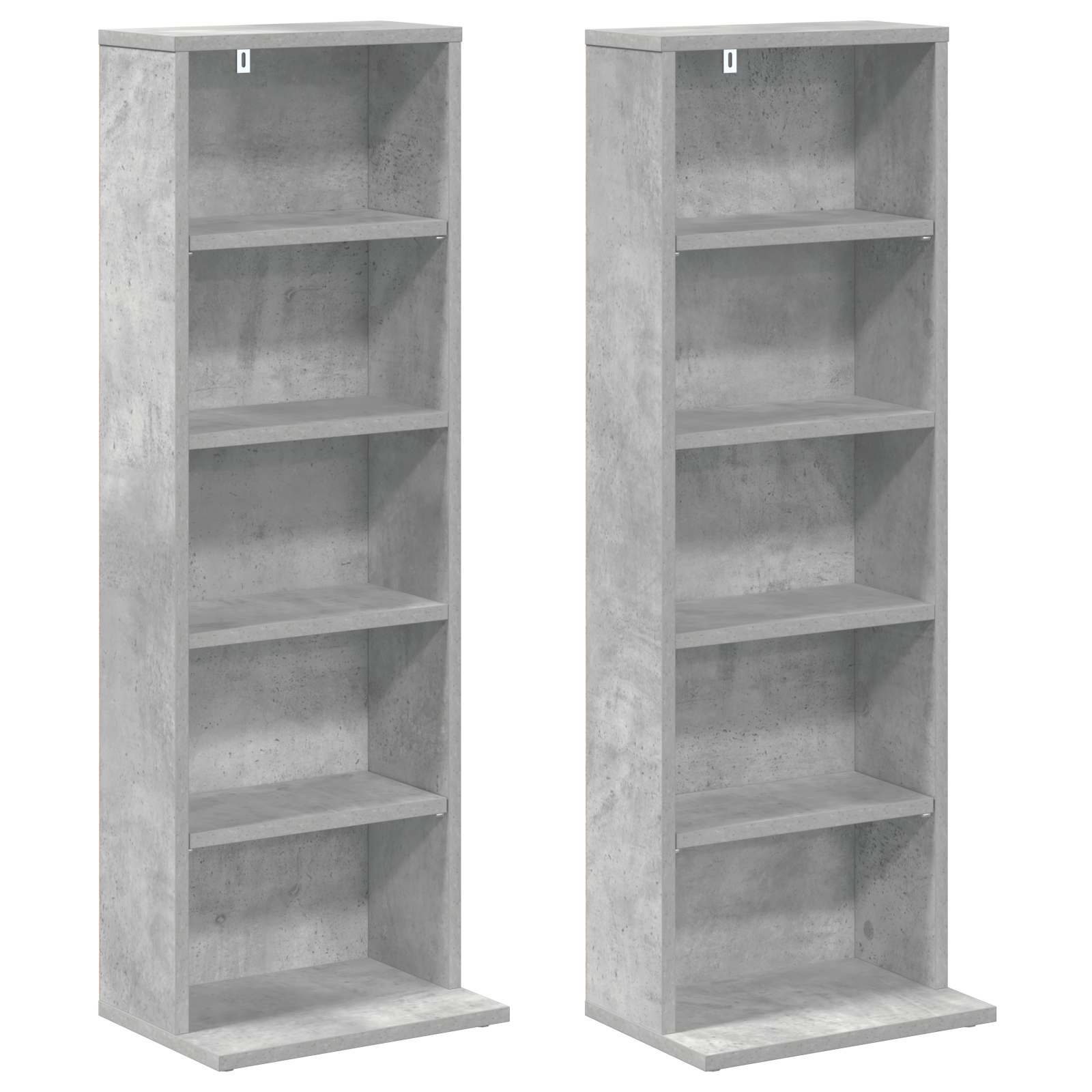 Ντουλάπα CD 2 τμχ. Γκρι Σκυροδέματος 33 x 23,5 x 97,5 εκ.