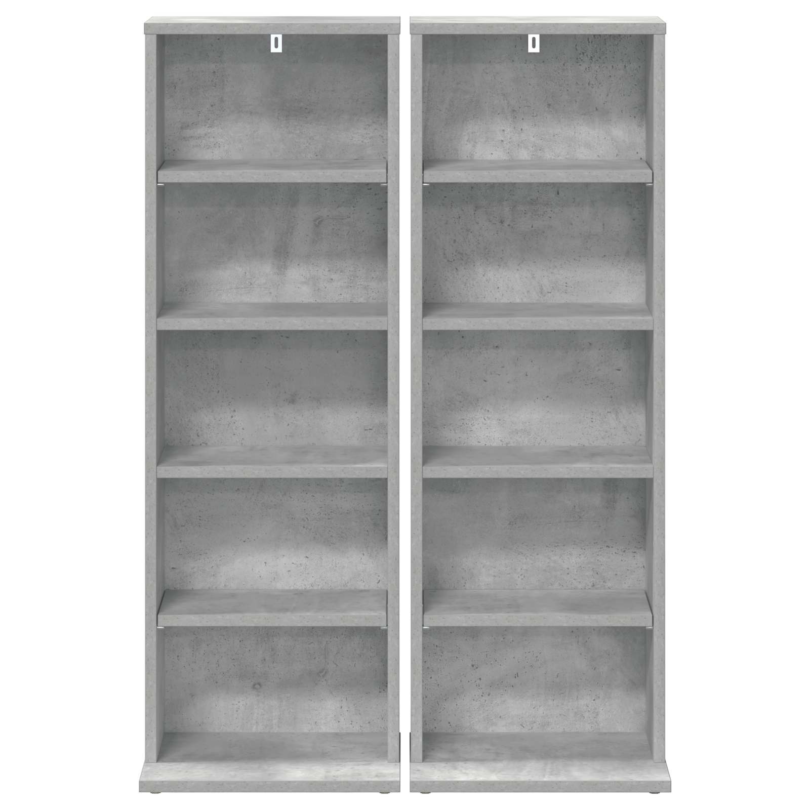 Ντουλάπα CD 2 τμχ. Γκρι Σκυροδέματος 33 x 23,5 x 97,5 εκ.