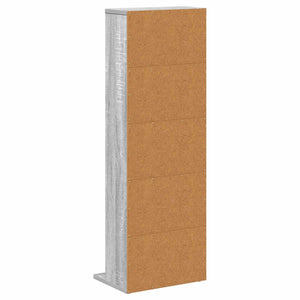 Ντουλάπα CD Γκρι Sonoma 33 x 23,5 x 97,5 εκ. Επεξεργασμένο Ξύλο