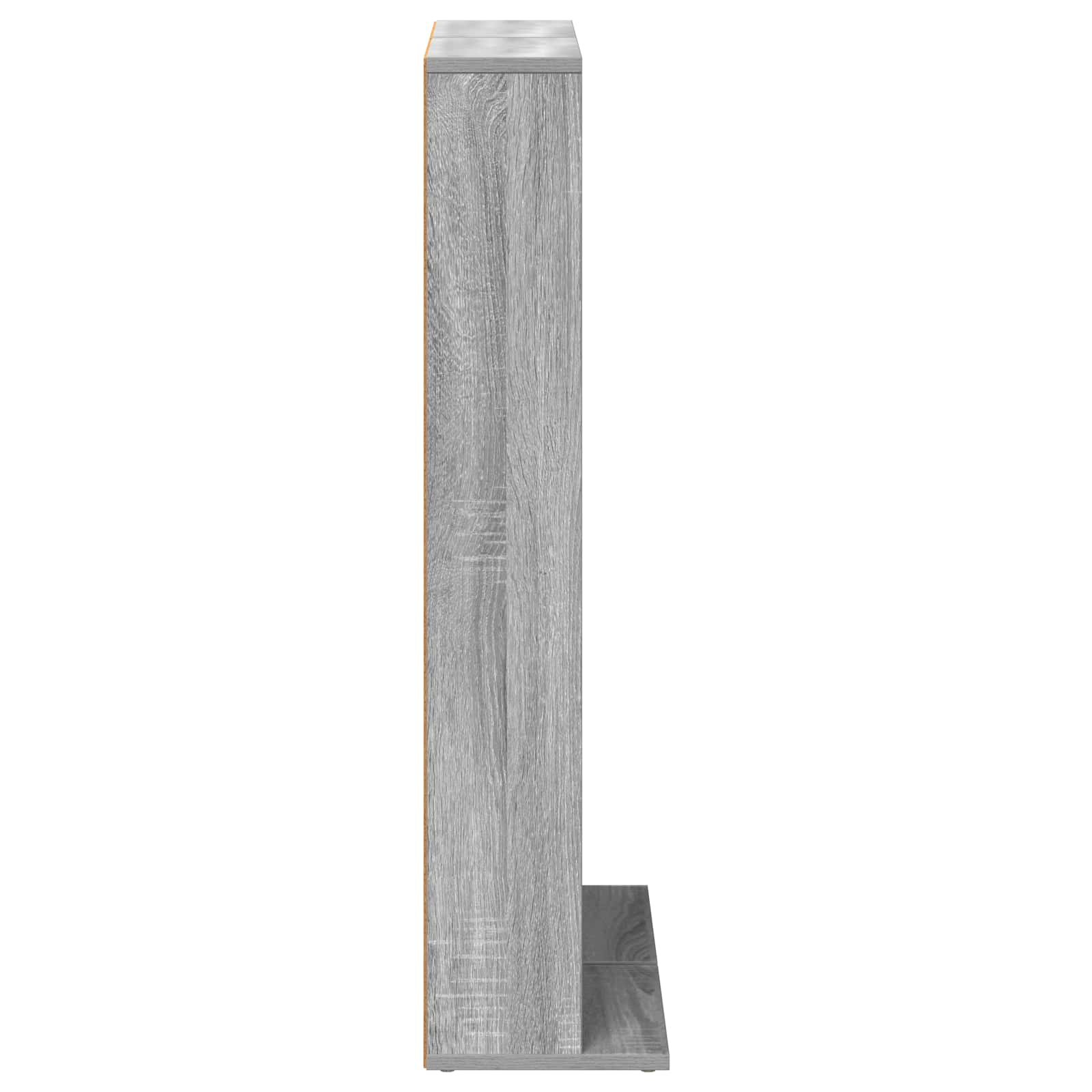 Ντουλάπα CD 2 τμχ. Γκρι Sonoma 33 x 23,5 x 97,5 εκ.