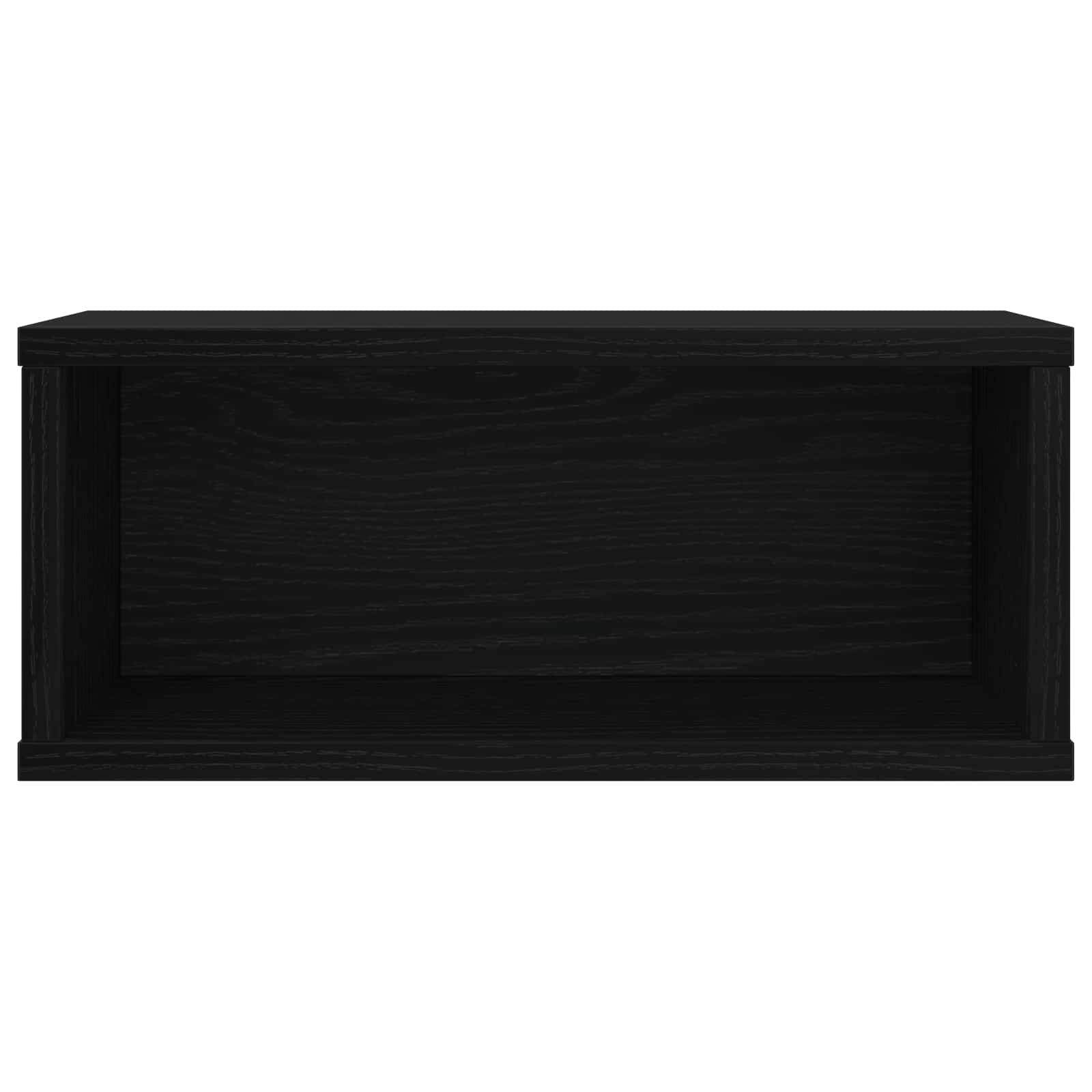 Ράφι Αποθήκευσης CDs Μαύρη Δρυς 40 x 17 x 17 εκ. - Pakobazaar
