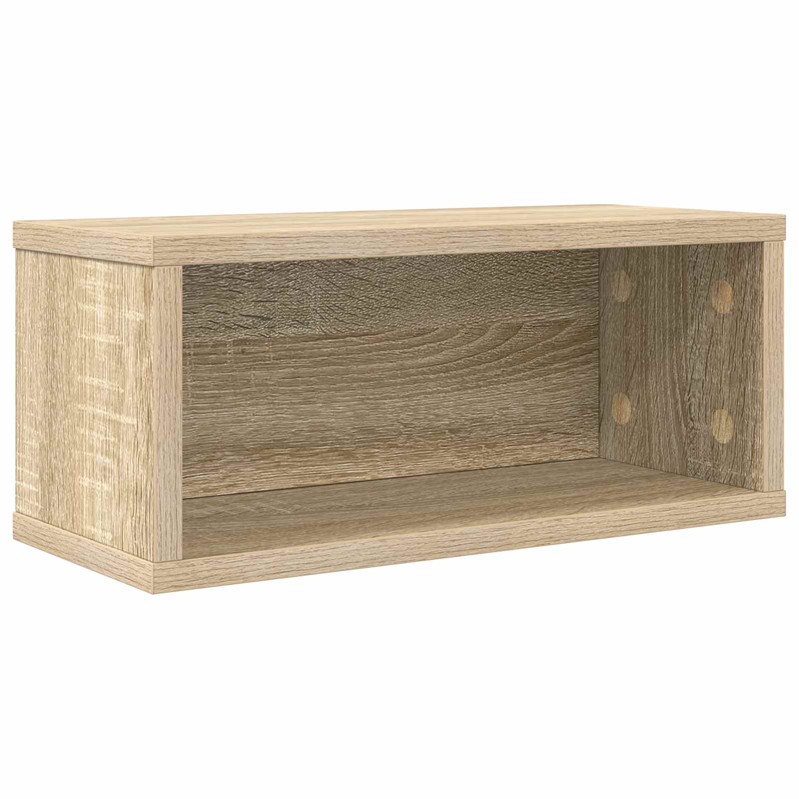Ράφι Αποθήκευσης CDs Sonoma Δρυς 40 x 17 x 17 εκ. - Pakobazaar
