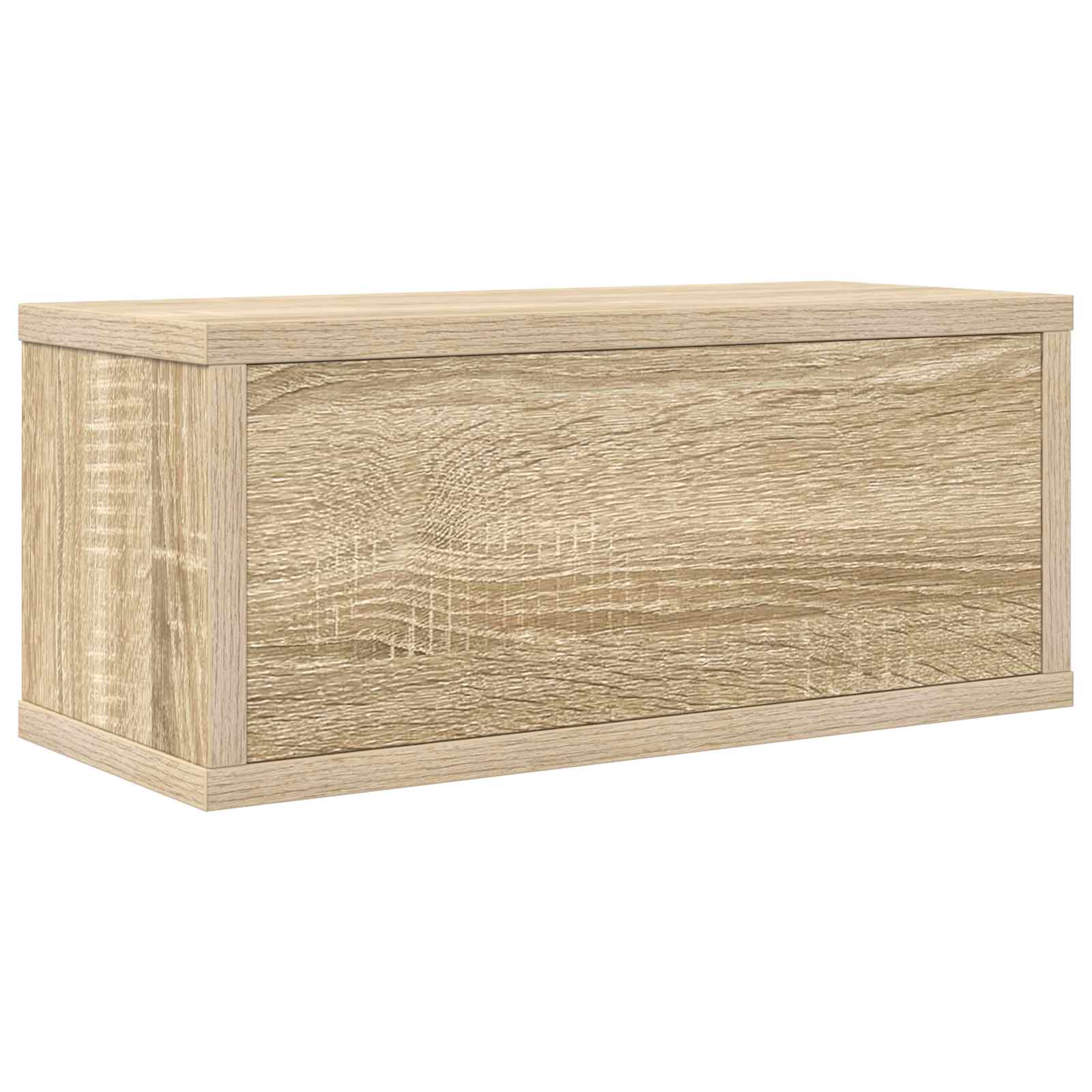 Ράφι Αποθήκευσης CDs Sonoma Δρυς 40 x 17 x 17 εκ. - Pakobazaar