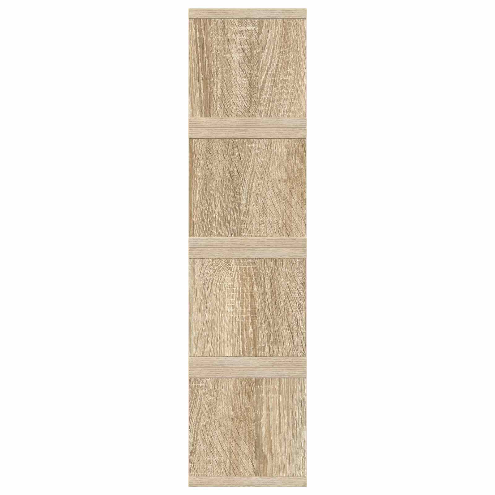 Ράφι Αποθήκευσης CDs 4 τμχ. Sonoma Δρυς 40 x 17 x 17 εκ.