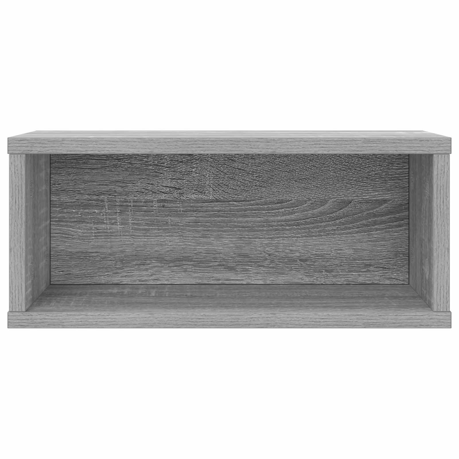 Ράφι Αποθήκευσης CDs Γκρι Sonoma 40 x 17 x 17 εκ. - Pakobazaar