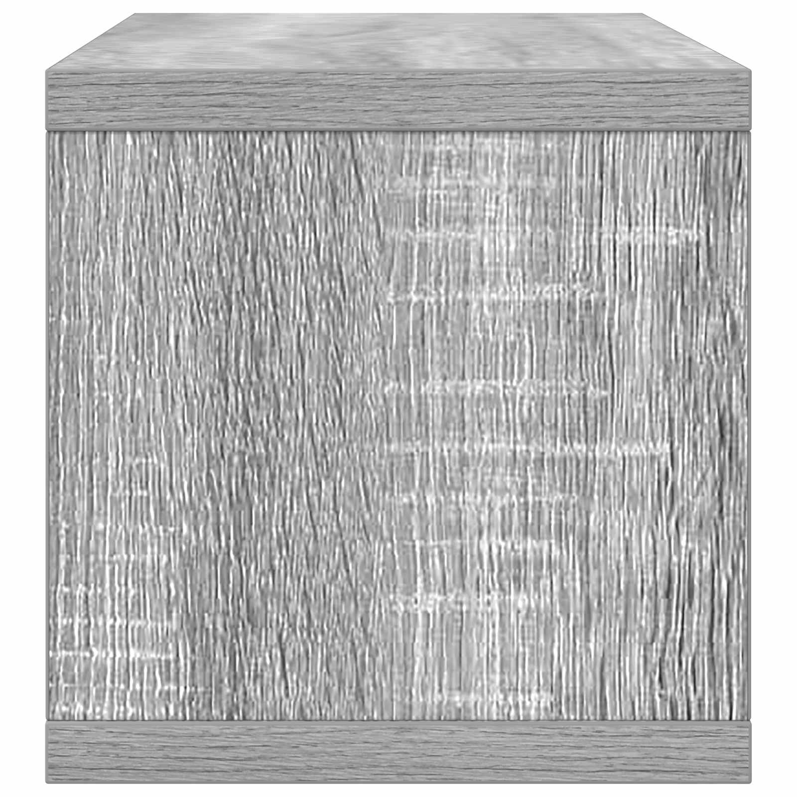 Ράφι Αποθήκευσης CDs 2 τμχ. Γκρι Sonoma 40 x 17 x 17 εκ.