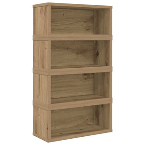 Ράφι Αποθήκευσης CDs 4 τμχ. Artisan Δρυς 40 x 17 x 17 εκ. - Pakobazaar