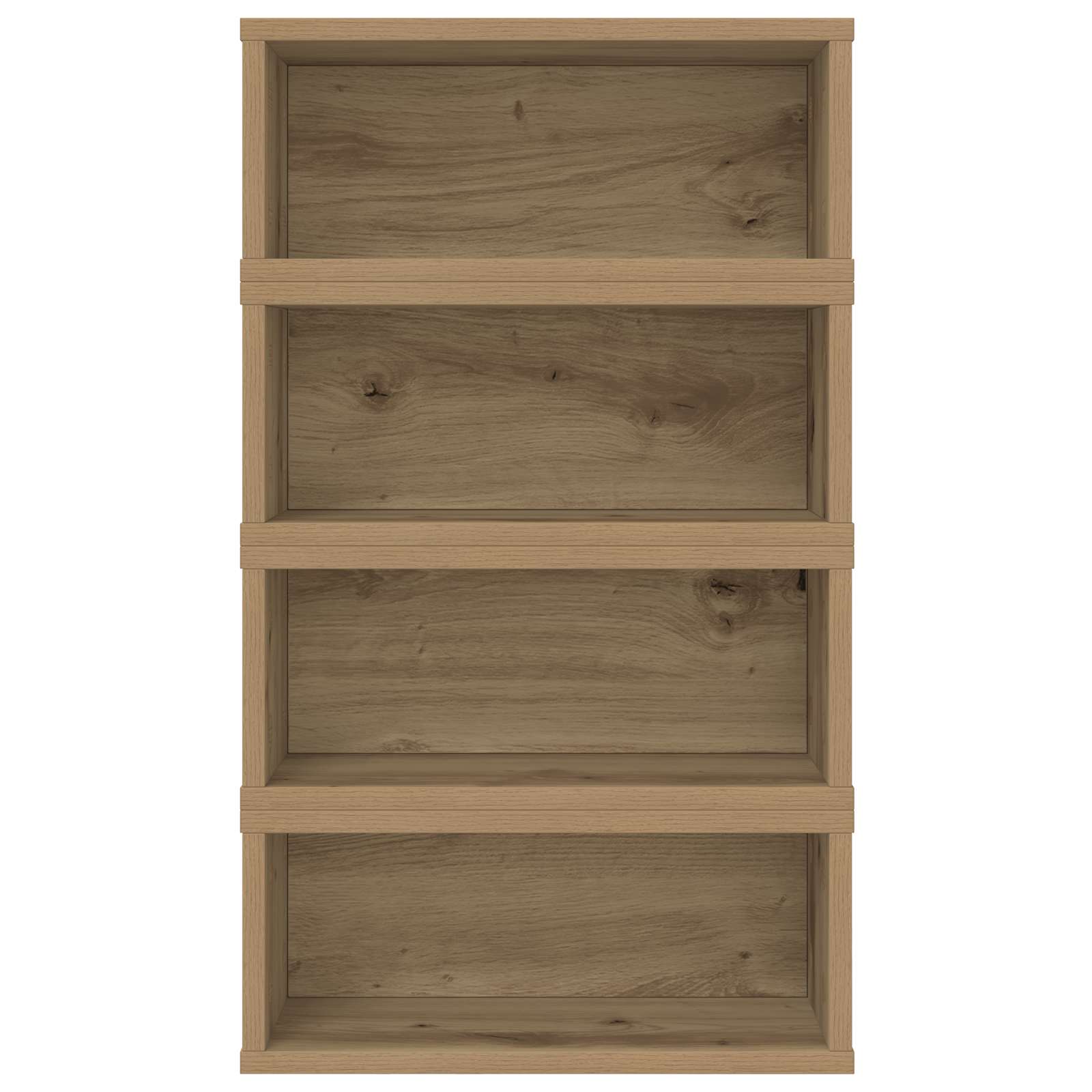 Ράφι Αποθήκευσης CDs 4 τμχ. Artisan Δρυς 40 x 17 x 17 εκ. - Pakobazaar