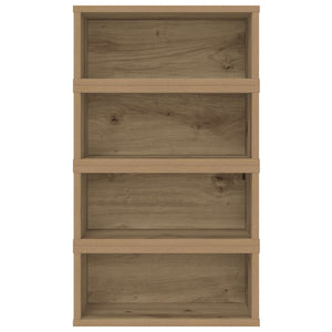Ράφι Αποθήκευσης CDs 4 τμχ. Artisan Δρυς 40 x 17 x 17 εκ. - Pakobazaar