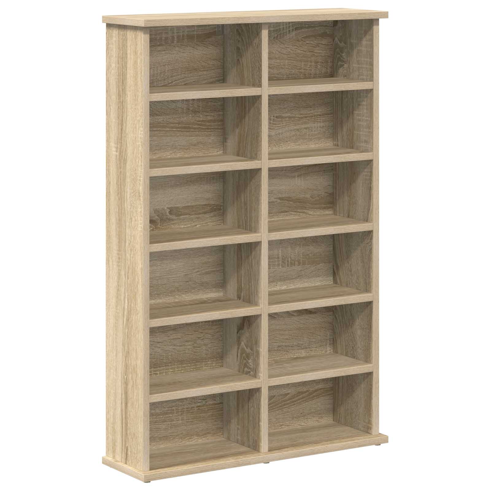 Ντουλάπα CD 2 τμχ. Sonoma Δρυς 60 x 17 x 92 εκ.