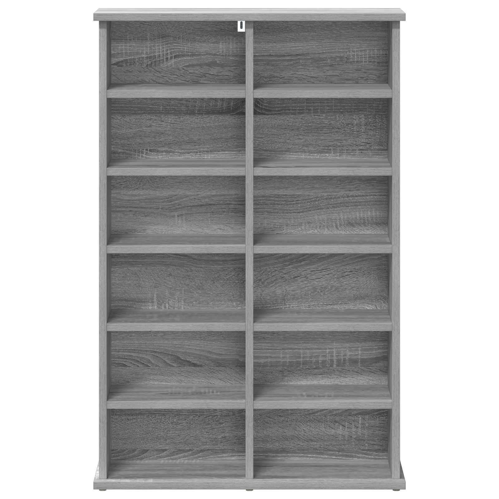 Ντουλάπα CD Γκρι Sonoma 60 x 17 x 92 εκ. Επεξεργασμένο Ξύλο