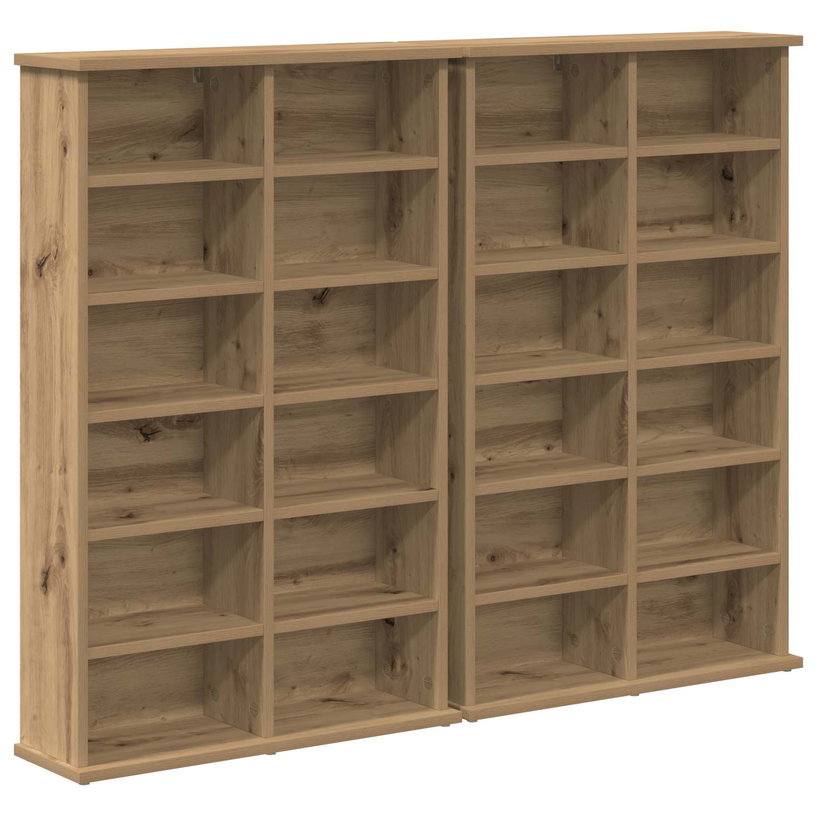 Ντουλάπα CD 2 τμχ. Artisan Δρυς 60 x 17 x 92 εκ.