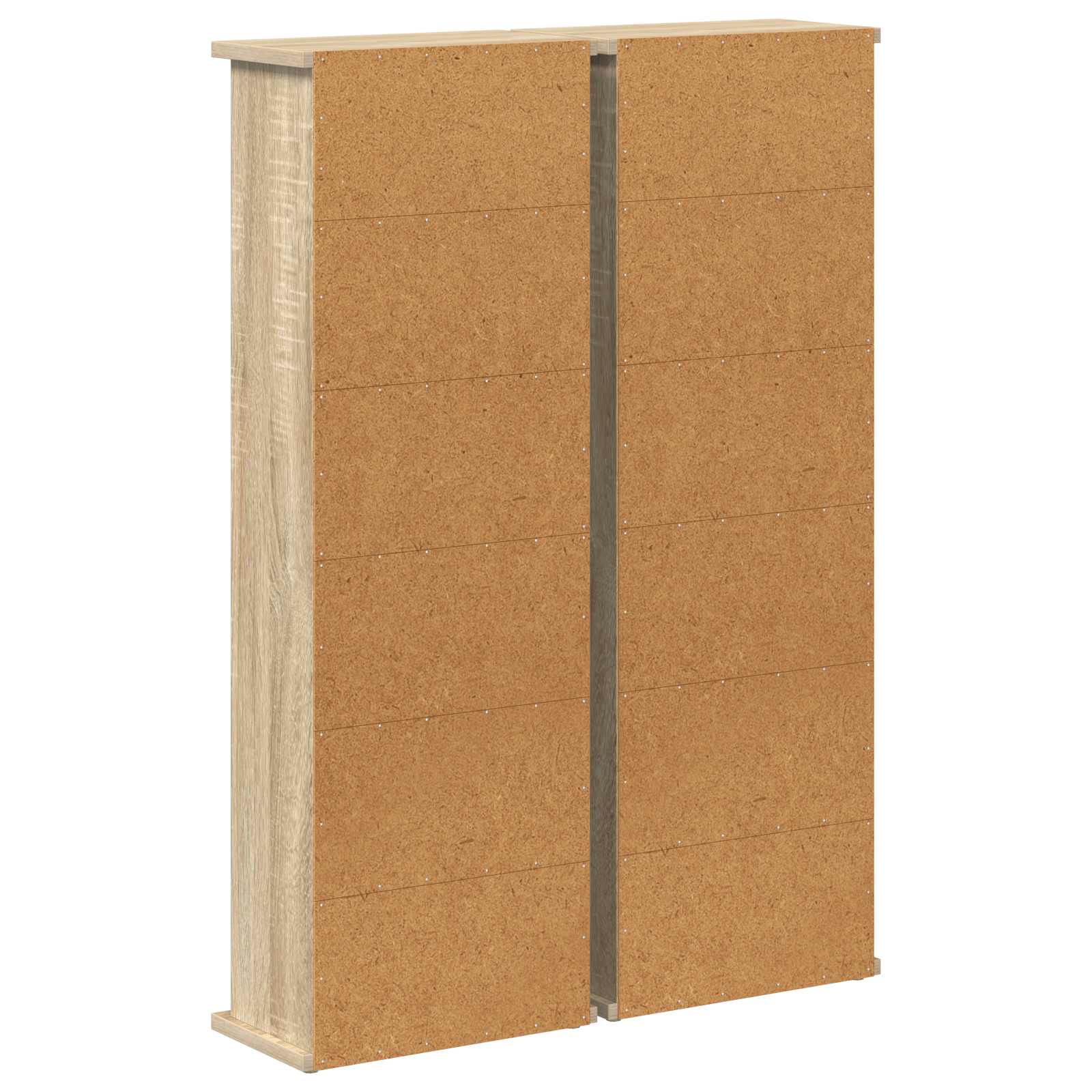 Ντουλάπα CD 2 τμχ. Sonoma Δρυς 60 x 17 x 92 εκ.