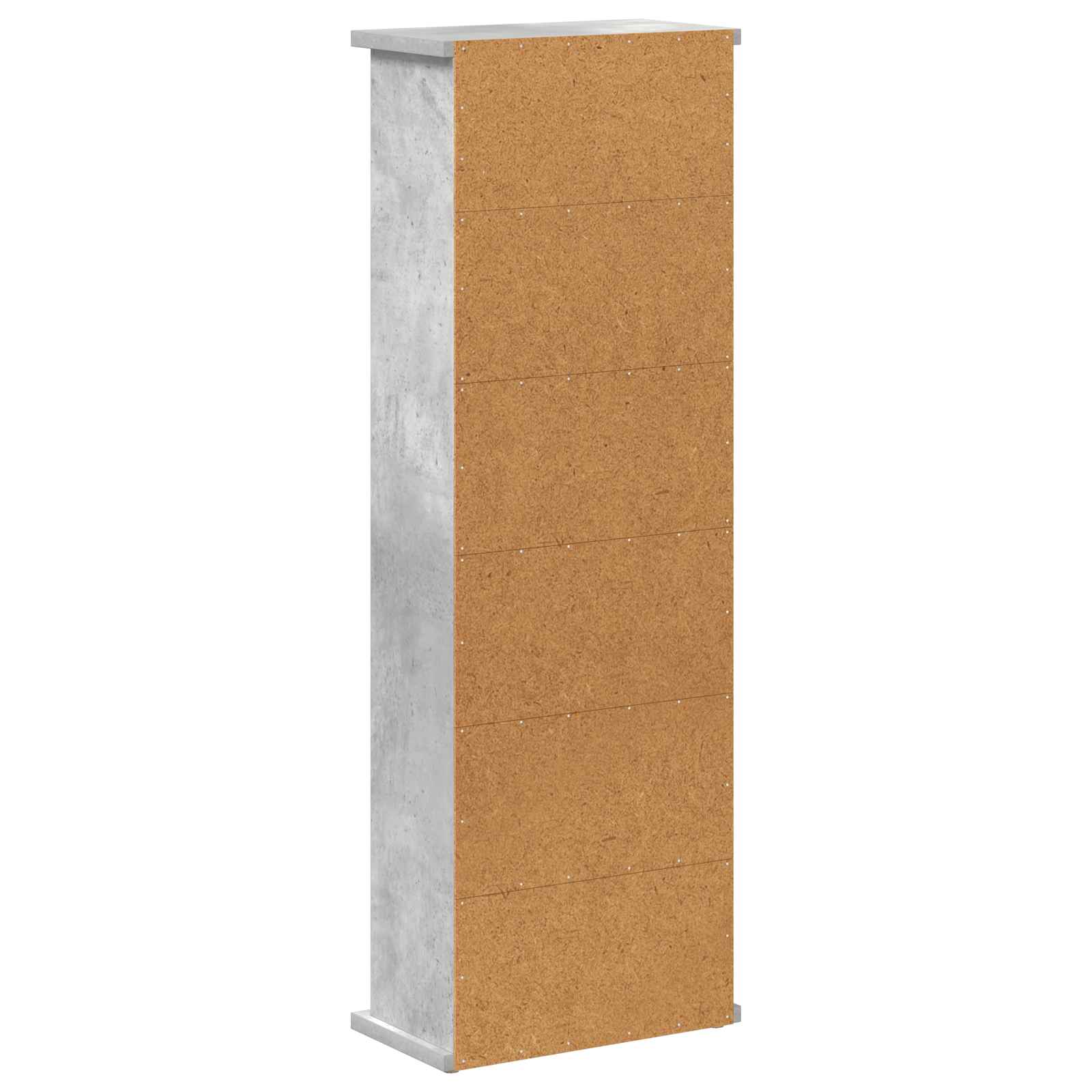 Ντουλάπα CD Γκρι Σκυροδέματος 60 x 17 x 92 εκ.
