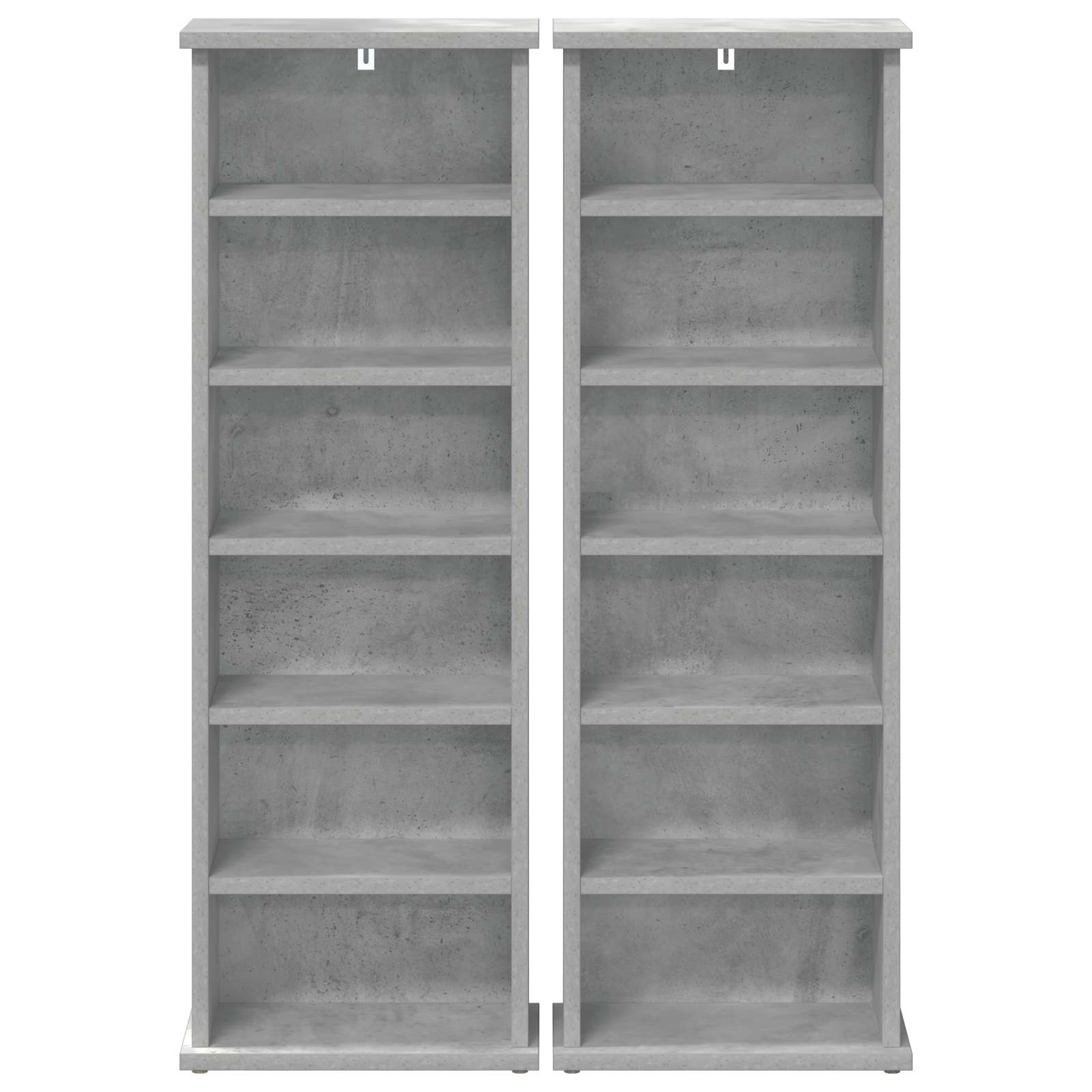 Ντουλάπα CD 2 τμχ. Γκρι Σκυροδέματος 60 x 17 x 92 εκ. - Pakobazaar
