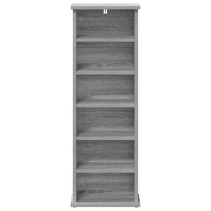 Ντουλάπα CD Γκρι Sonoma 60 x 17 x 92 εκ. Επεξεργασμένο Ξύλο