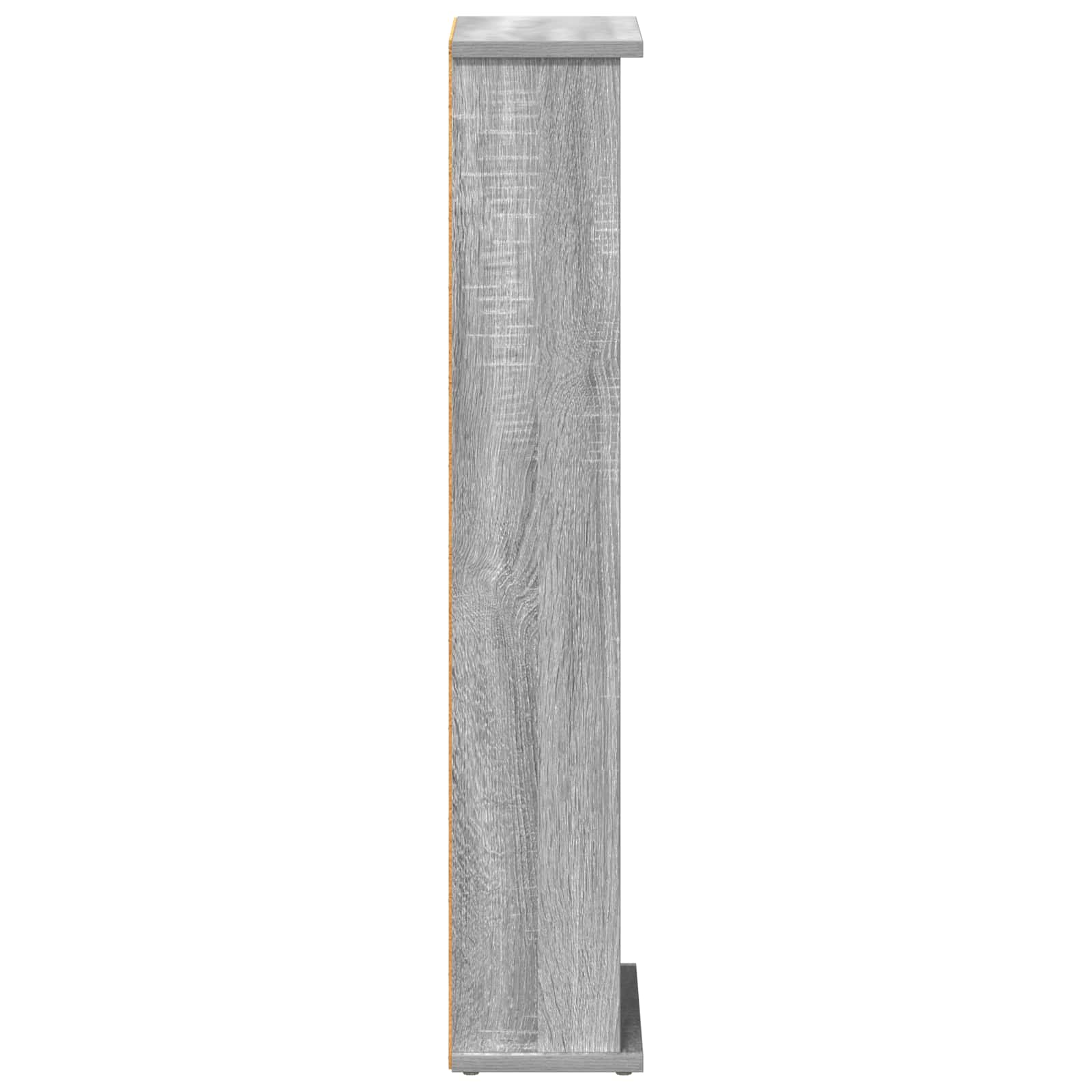 Ντουλάπα CD Γκρι Sonoma 60 x 17 x 92 εκ. Επεξεργασμένο Ξύλο