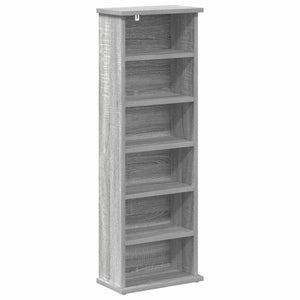 Ντουλάπα CD 2 τμχ. Γκρι Sonoma 60 x 17 x 92 εκ. - Pakobazaar