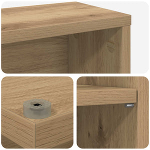 Ντουλάπα CD 2 τμχ. Artisan Δρυς 60 x 17 x 92 εκ. - Pakobazaar