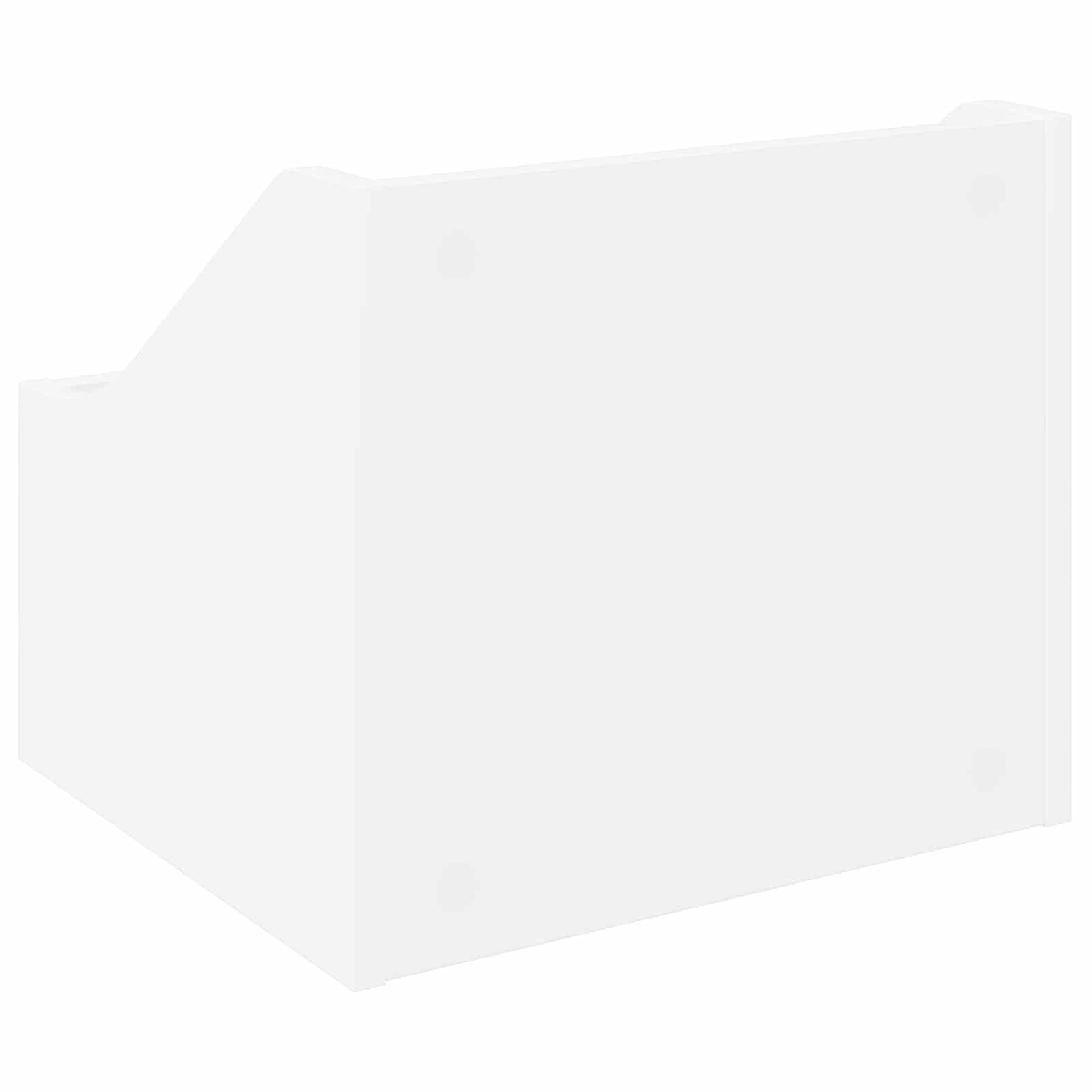 Κουτί LP Λευκό 37 x 33 x 32 εκ. Επεξεργασμένο Ξύλο - Pakobazaar