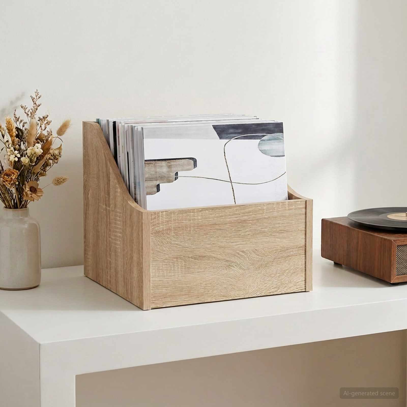 Κουτί LP Sonoma Δρυς 37 x 33 x 32 εκ. Επεξεργασμένο Ξύλο - Pakobazaar