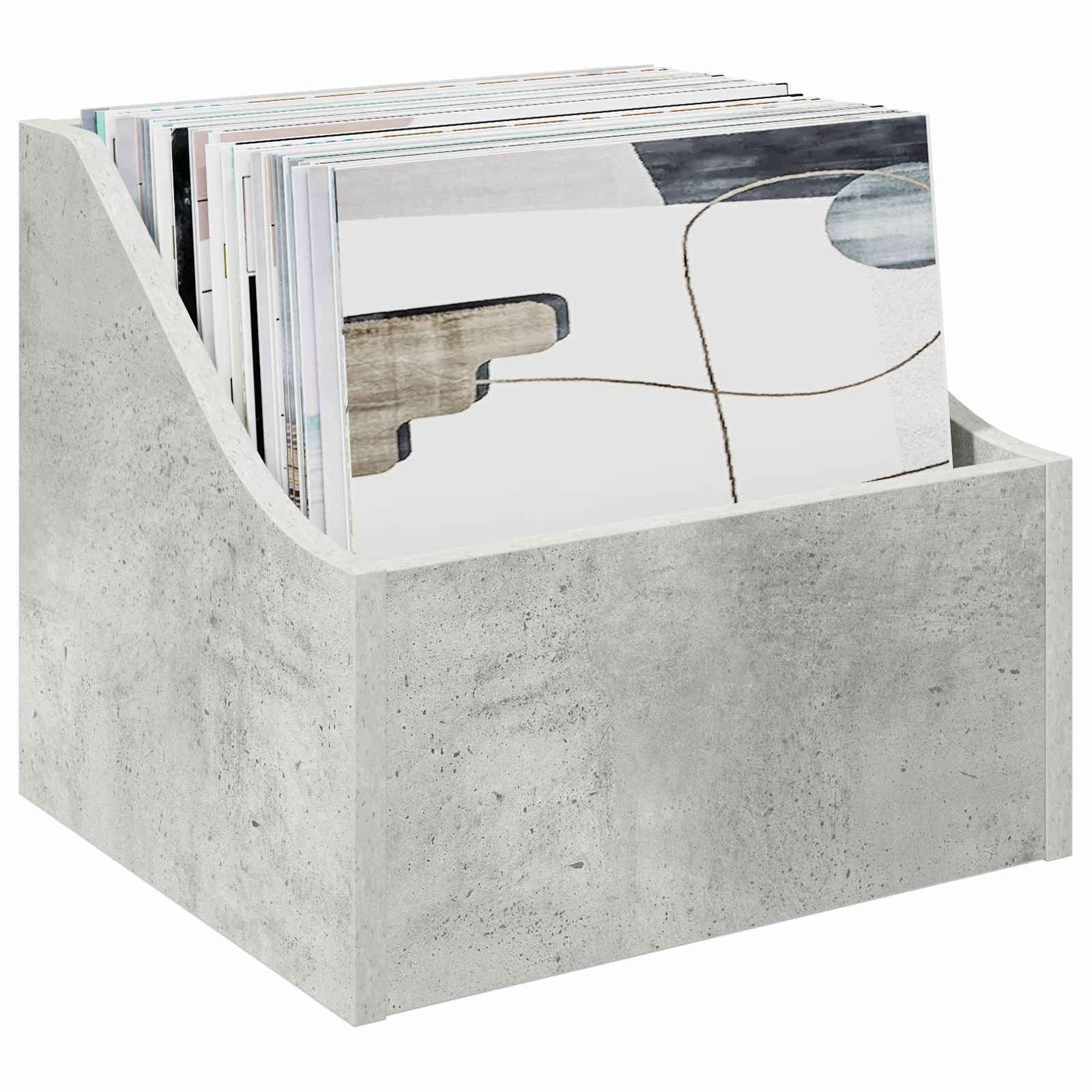 Κουτί LP 2 τμχ. Γκρι Σκυροδέματος 37 x 33 x 32 εκ.