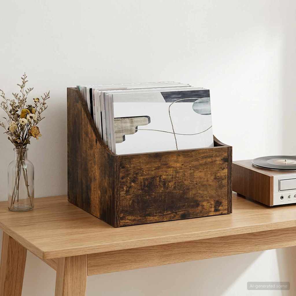 Κουτί LP Καπνισμένο Ξύλο Δρυός 37 x 33 x 32 εκ. - Pakobazaar