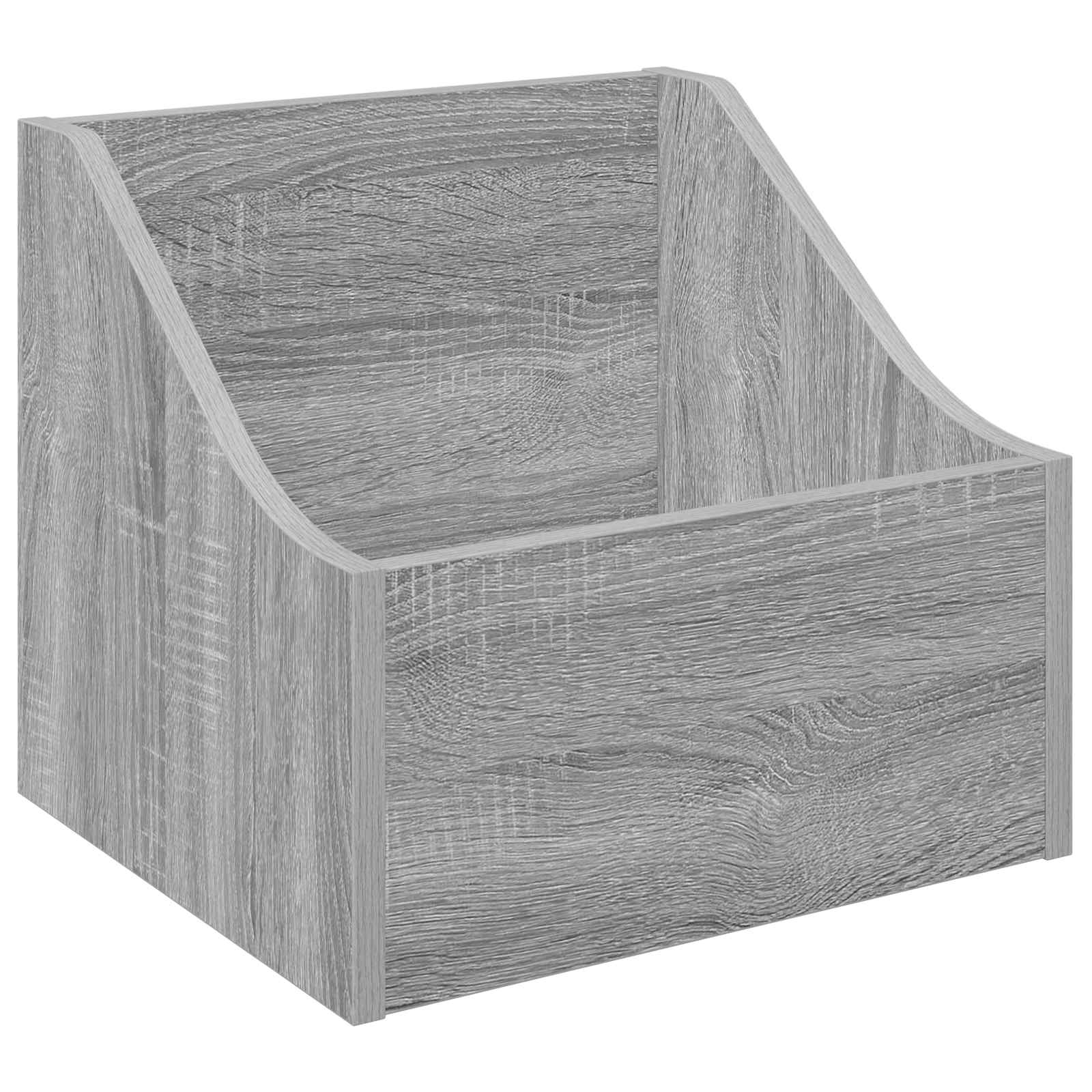 Κουτί LP 2 τμχ. Γκρι Sonoma 37 x 33 x 32 εκ. Επεξεργασμένο Ξύλο - Pakobazaar