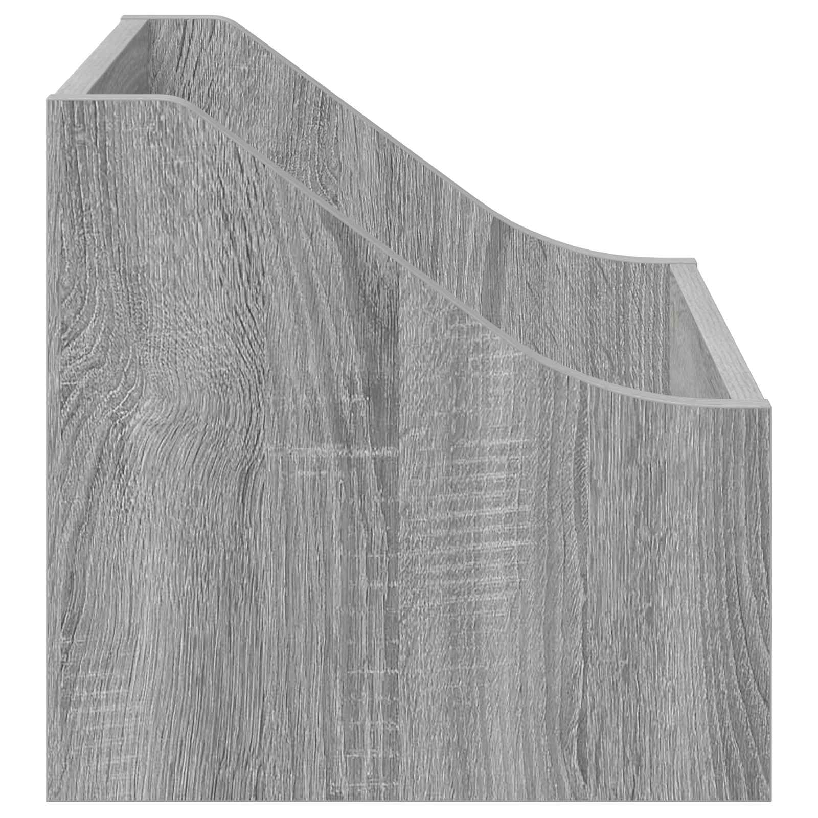 Κουτί LP 2 τμχ. Γκρι Sonoma 37 x 33 x 32 εκ. Επεξεργασμένο Ξύλο - Pakobazaar
