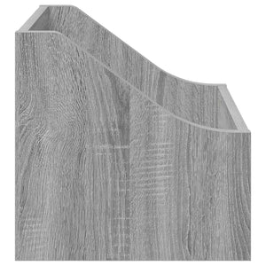 Κουτί LP 2 τμχ. Γκρι Sonoma 37 x 33 x 32 εκ. Επεξεργασμένο Ξύλο - Pakobazaar