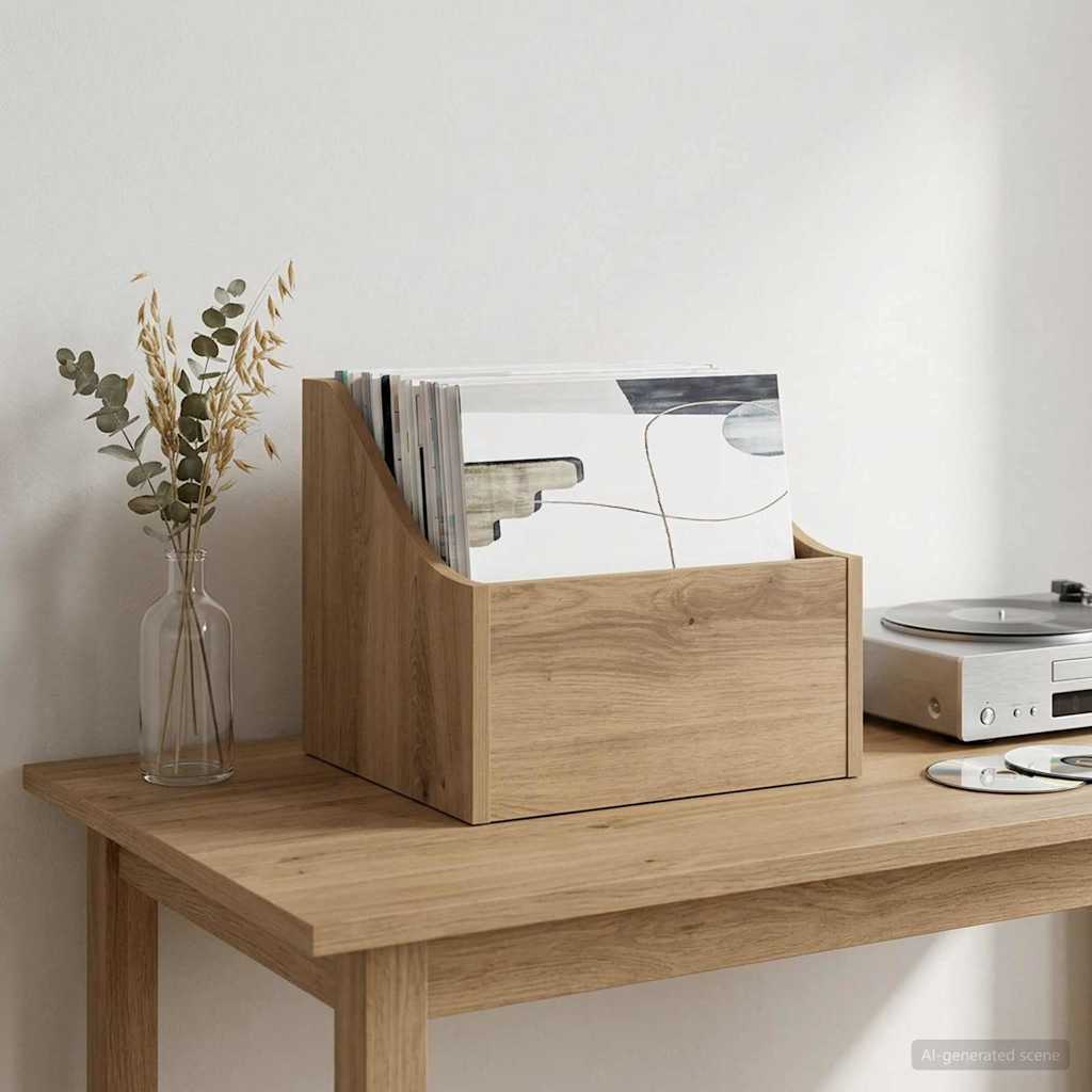Κουτί LP Artisan Δρυς 37 x 33 x 32 εκ. Επεξεργασμένο Ξύλο - Pakobazaar