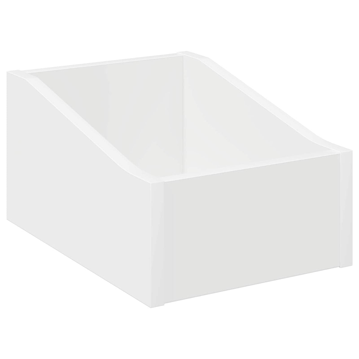 Κουτί LP Λευκό 23 x 33 x 16 εκ. Επεξεργασμένο Ξύλο - Pakobazaar