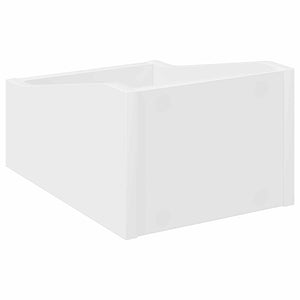 Κουτί LP 2 τμχ. Λευκό 23 x 33 x 16 εκ. Επεξεργασμένο Ξύλο