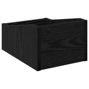 Κουτί LP Μαύρη Δρυς 23 x 33 x 16 εκ. Επεξεργασμένο Ξύλο - Pakobazaar