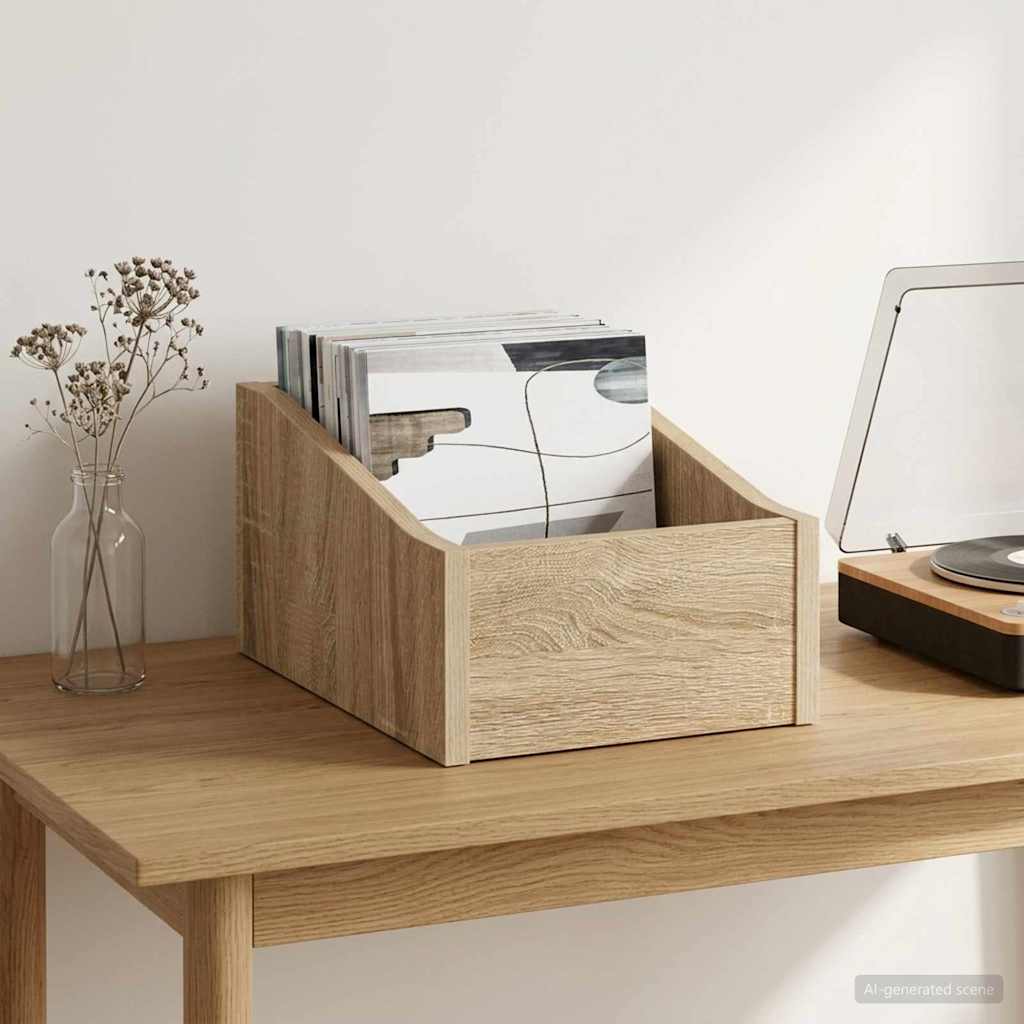 Κουτί LP Sonoma Δρυς 23 x 33 x 16 εκ. Επεξεργασμένο Ξύλο - Pakobazaar