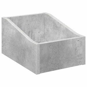 Κουτί LP 2 τμχ. Γκρι Σκυροδέματος 23 x 33 x 16 εκ. - Pakobazaar