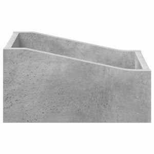 Κουτί LP 2 τμχ. Γκρι Σκυροδέματος 23 x 33 x 16 εκ. - Pakobazaar