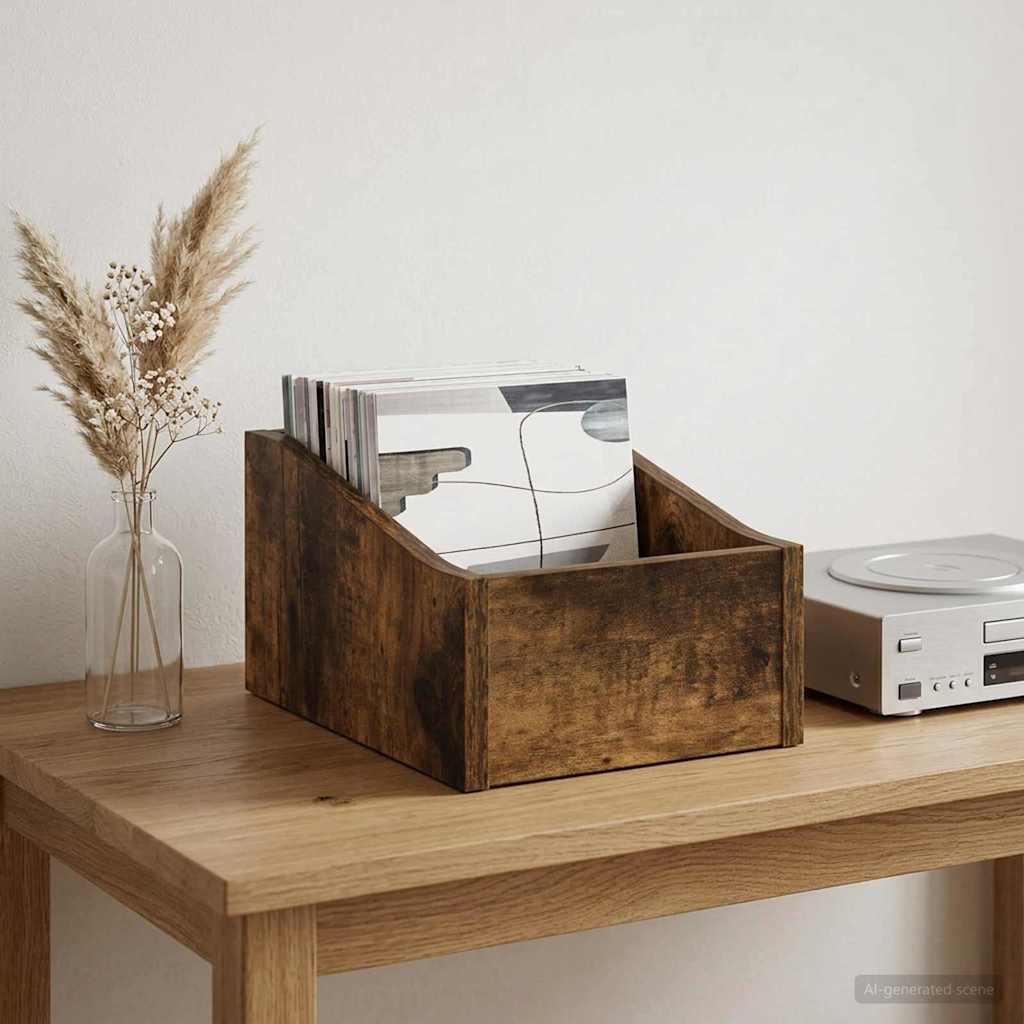 Κουτί LP Καπνισμένο Ξύλο Δρυός 23 x 33 x 16 εκ. - Pakobazaar