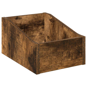 Κουτί LP 2 τμχ. Καπνισμένο Ξύλο Δρυός 23 x 33 x 16 εκ. - Pakobazaar