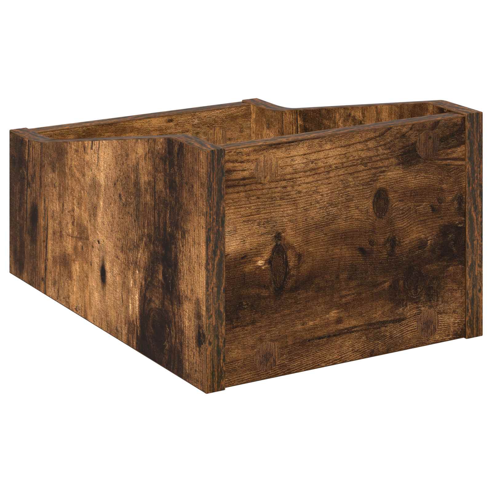 Κουτί LP 2 τμχ. Καπνισμένο Ξύλο Δρυός 23 x 33 x 16 εκ. - Pakobazaar