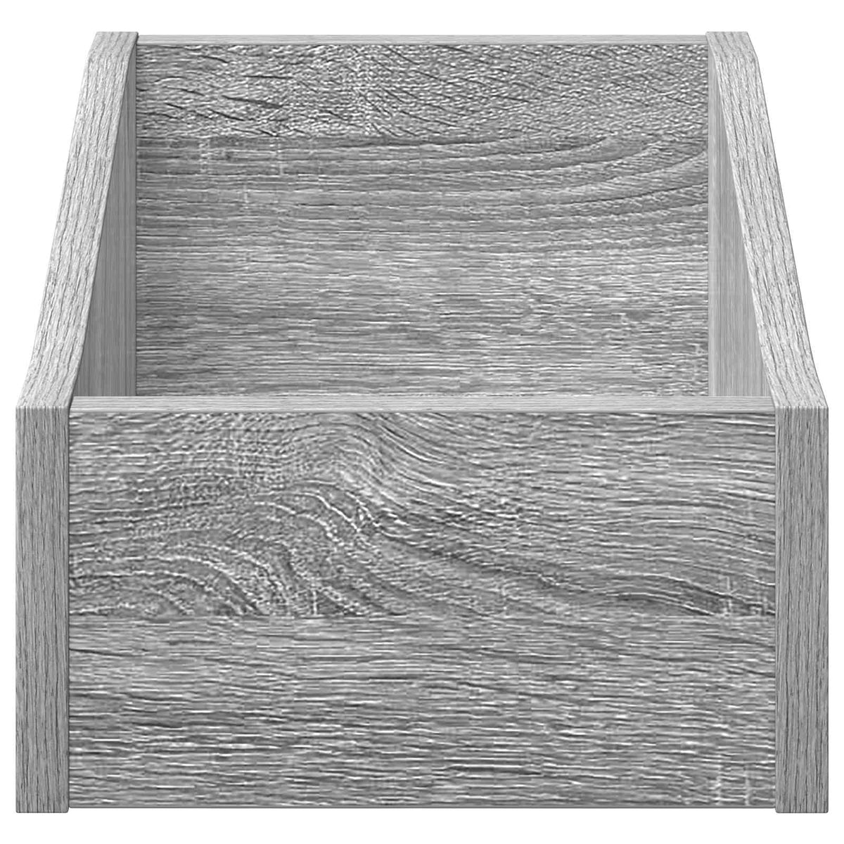 Κουτί LP 2 τμχ. Γκρι Sonoma 23 x 33 x 16 εκ. Επεξεργασμένο Ξύλο - Pakobazaar