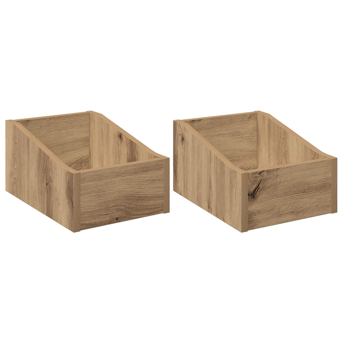Κουτί LP 2 τμχ. Artisan Δρυς 23 x 33 x 16 εκ. - Pakobazaar