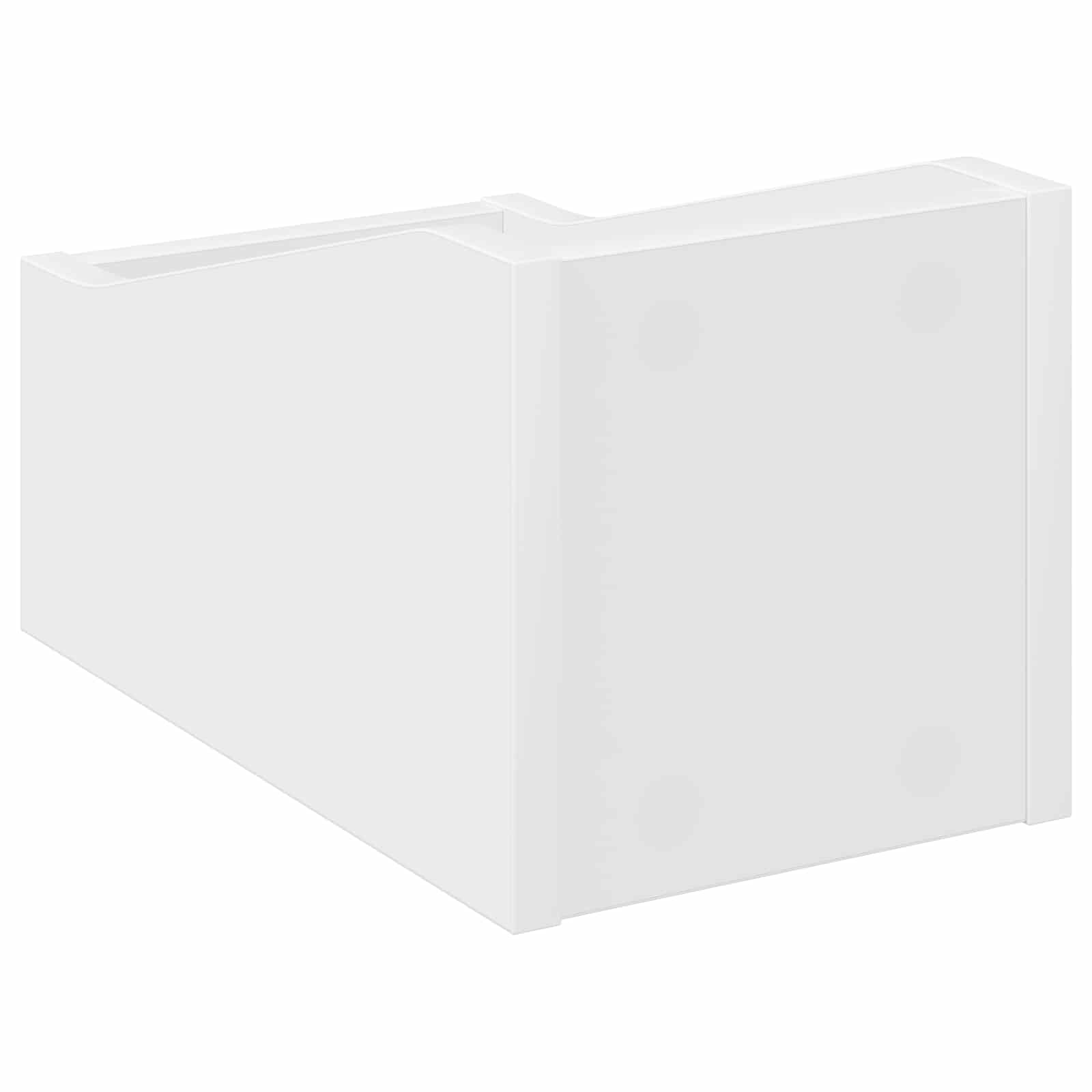 Κουτί LP 2 τμχ. Λευκό 18 x 32 x 18 εκ. Επεξεργασμένο Ξύλο