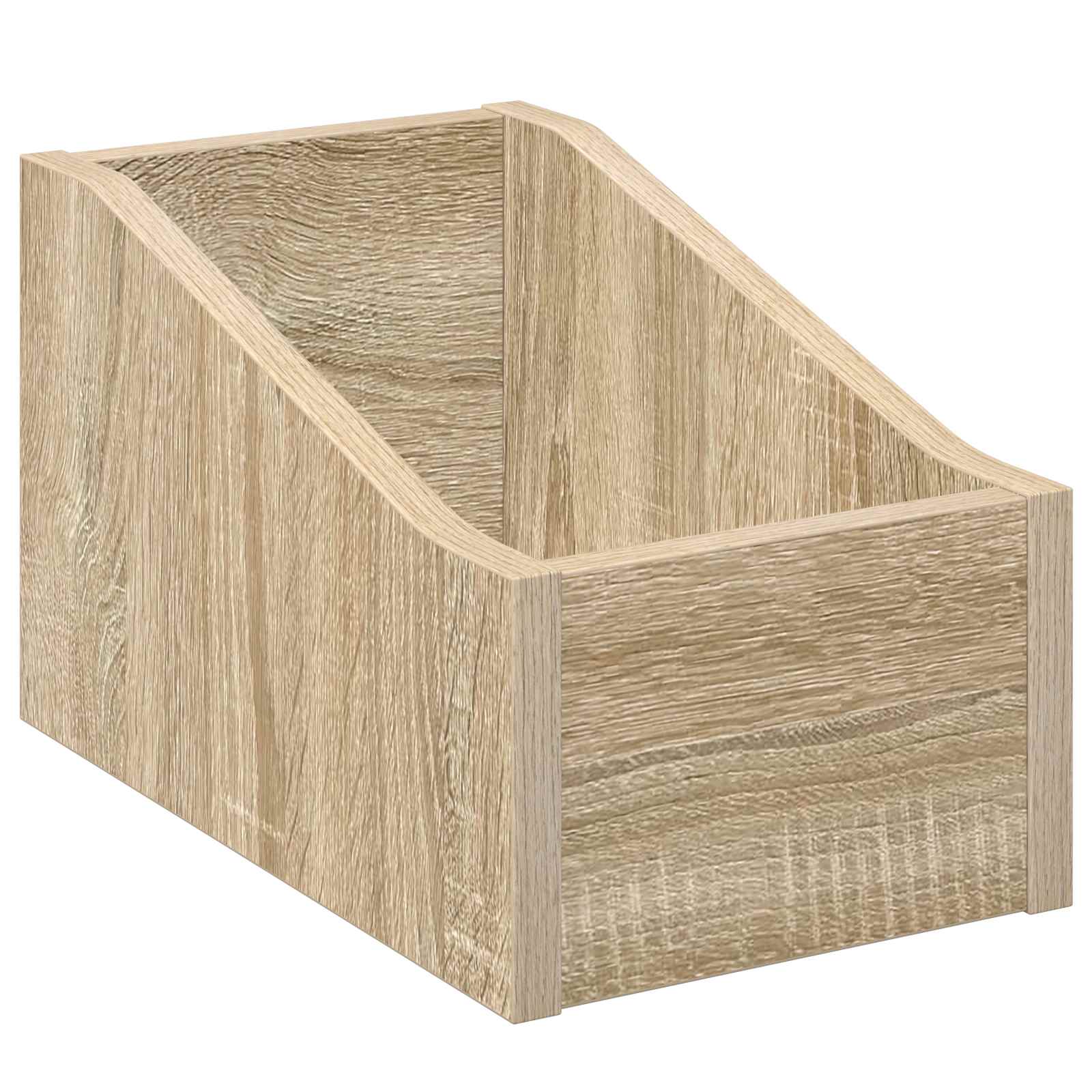 Κουτί LP 2 τμχ. Sonoma Δρυς 18 x 32 x 18 εκ. Επεξεργασμένο Ξύλο - Pakobazaar