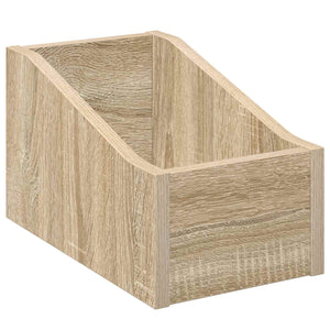 Κουτί LP 2 τμχ. Sonoma Δρυς 18 x 32 x 18 εκ. Επεξεργασμένο Ξύλο - Pakobazaar