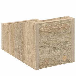 Κουτί LP 2 τμχ. Sonoma Δρυς 18 x 32 x 18 εκ. Επεξεργασμένο Ξύλο - Pakobazaar