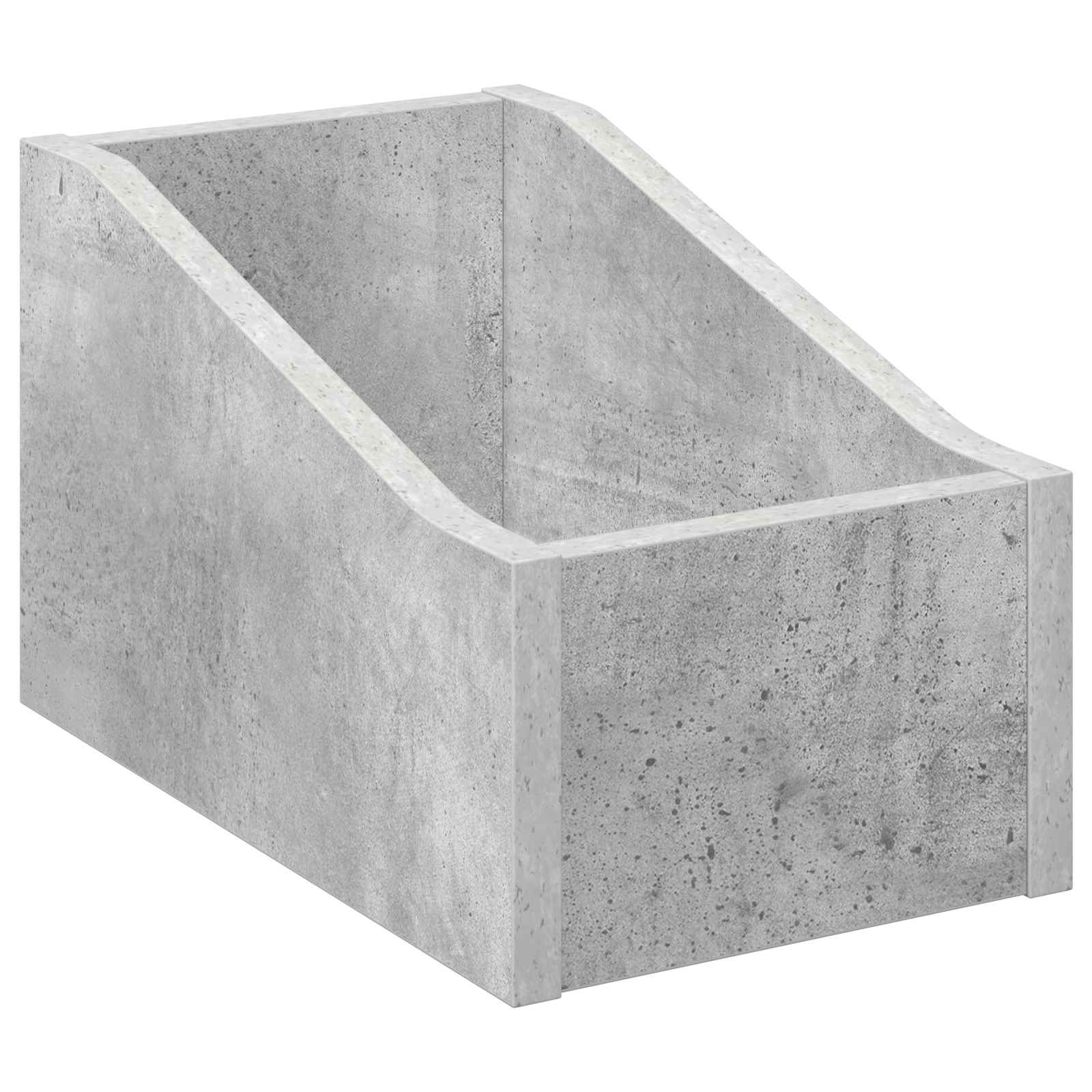Κουτί LP Γκρι Σκυροδέματος 18 x 32 x 18 εκ. Επεξεργασμένο Ξύλο