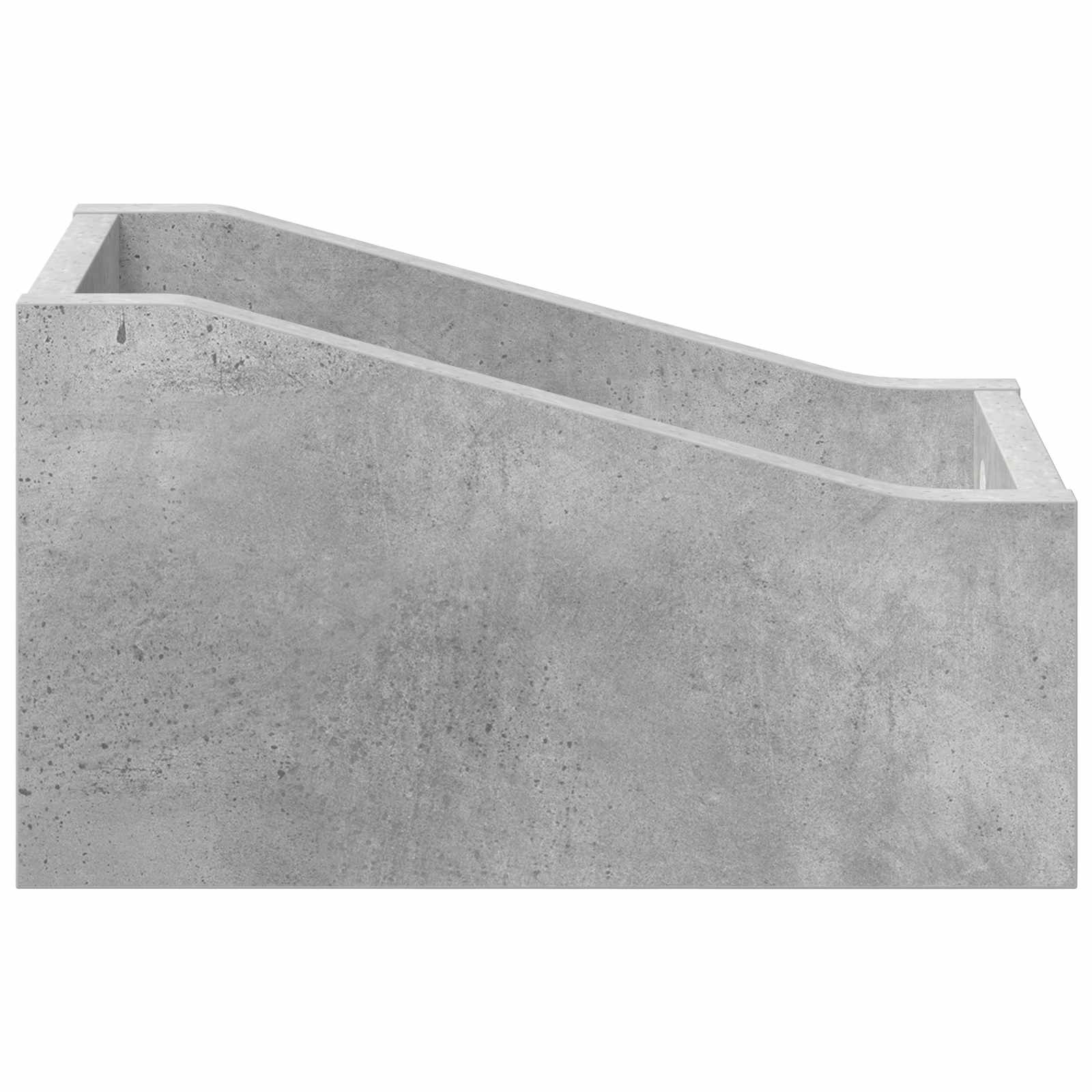 Κουτί LP Γκρι Σκυροδέματος 18 x 32 x 18 εκ. Επεξεργασμένο Ξύλο