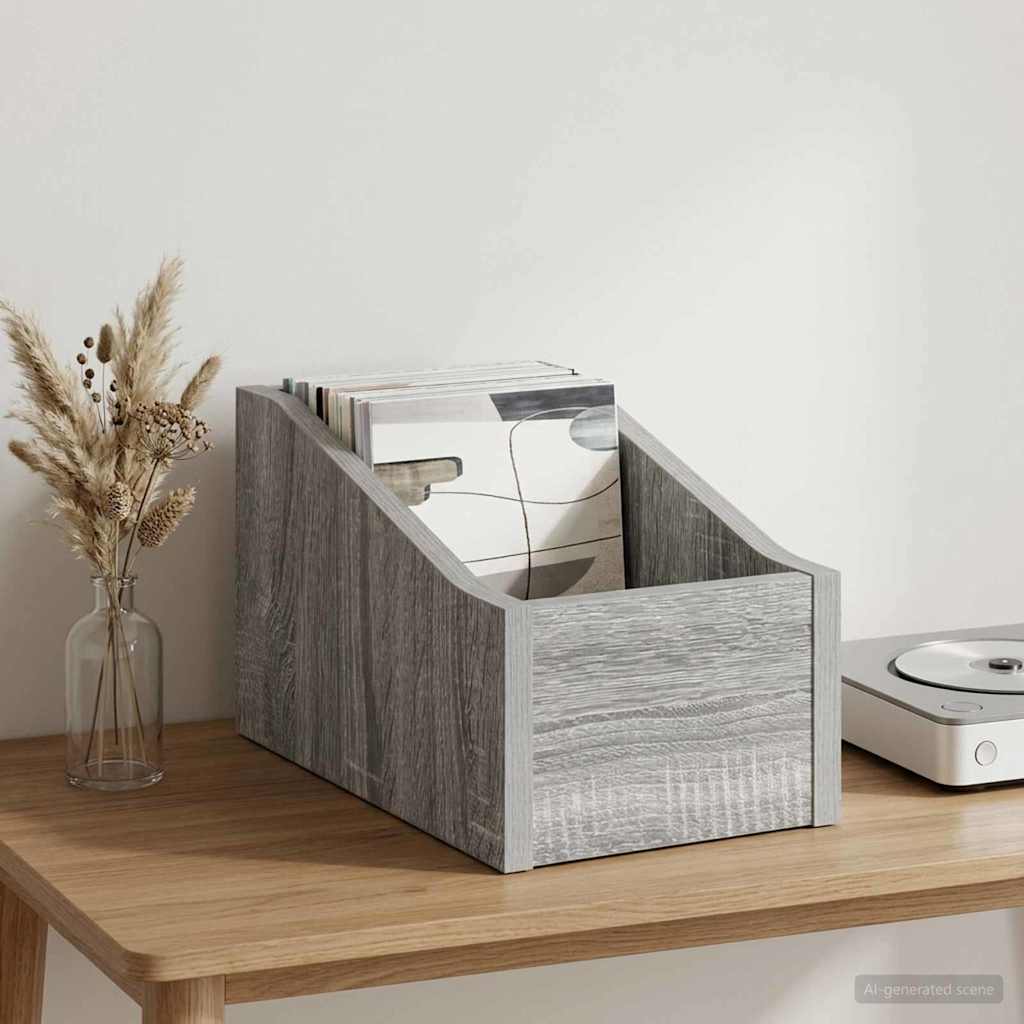 Κουτί LP Γκρι Sonoma 18 x 32 x 18 εκ. Επεξεργασμένο Ξύλο