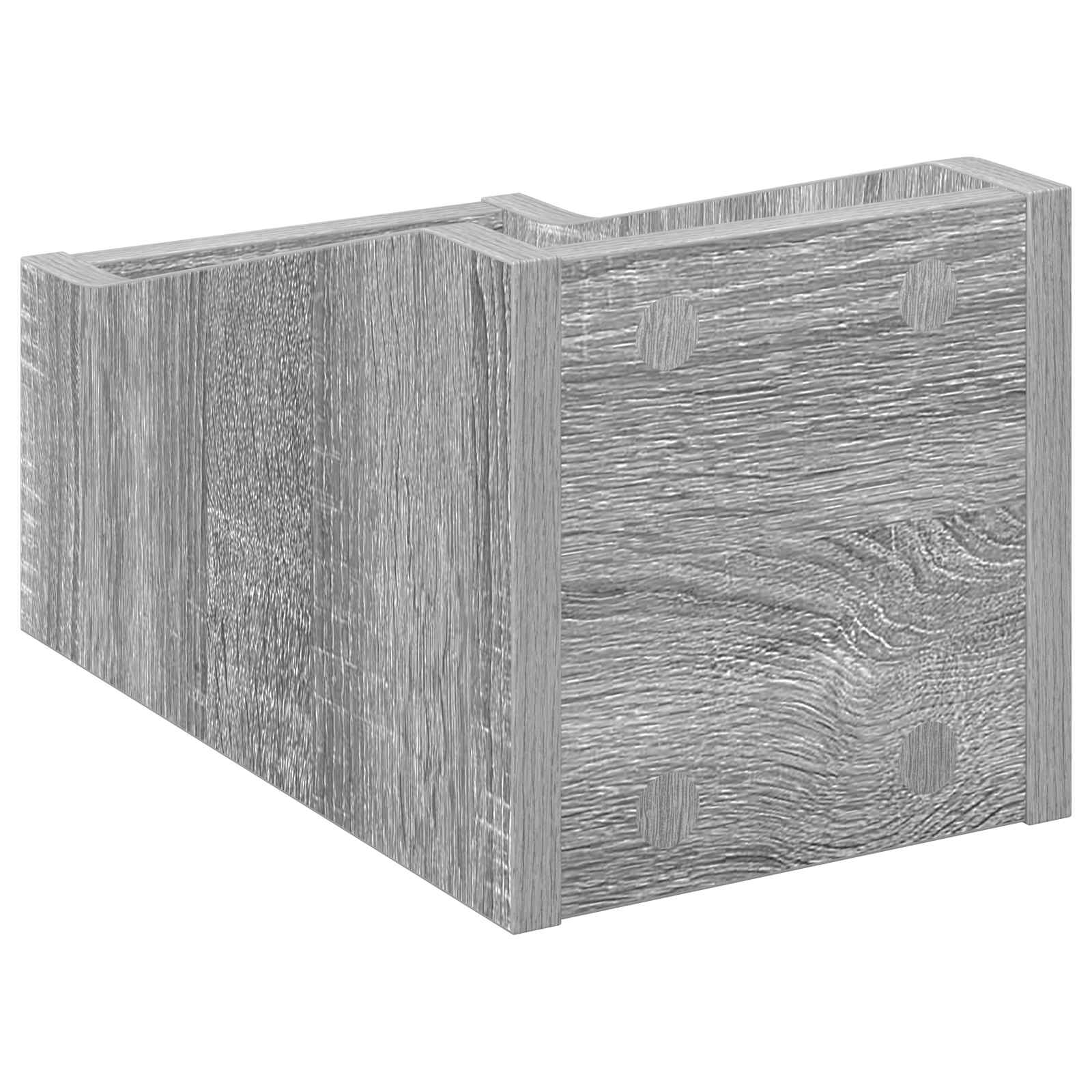 Κουτί LP Γκρι Sonoma 18 x 32 x 18 εκ. Επεξεργασμένο Ξύλο